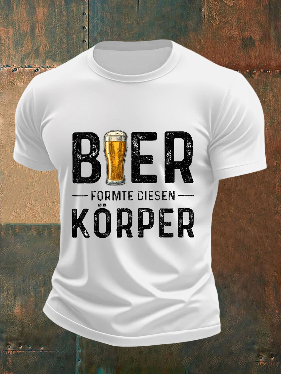 Men's Beer Lovers Casual Tee
