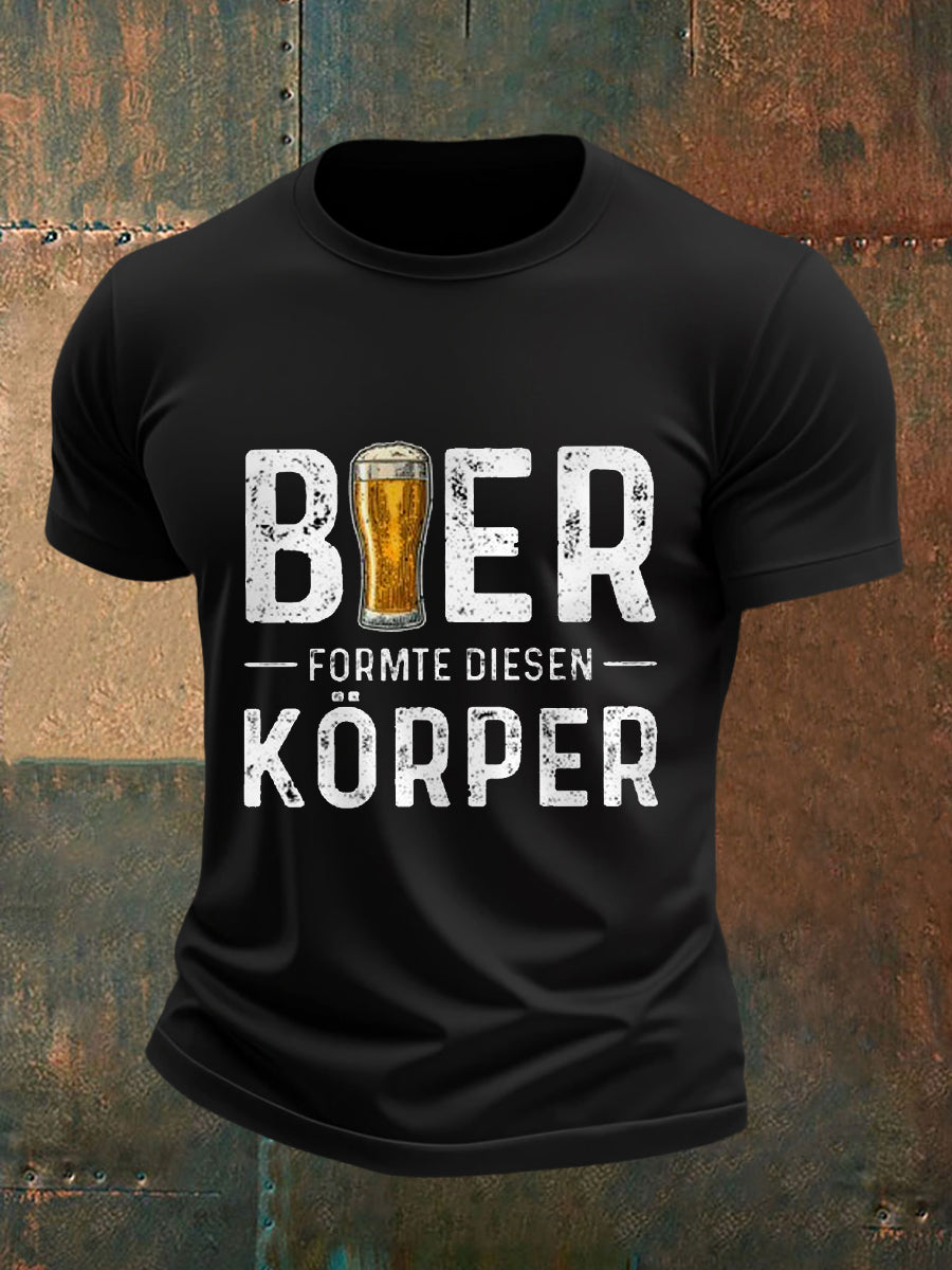 Men's Beer Lovers Casual Tee