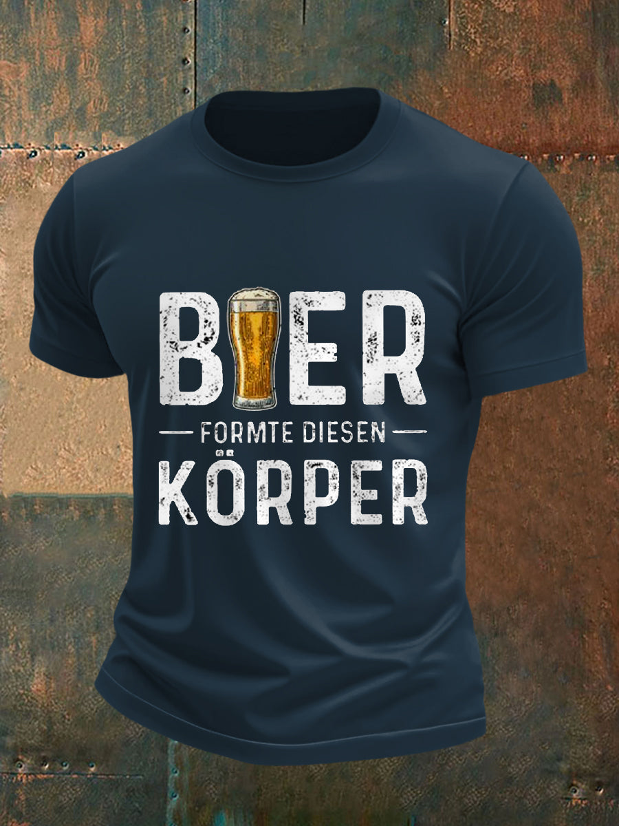 Men's Beer Lovers Casual Tee
