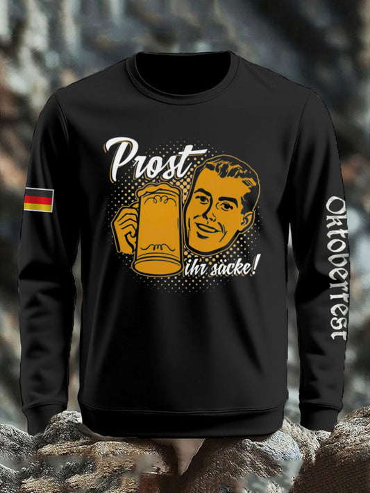 Men's Oktoberfest Print Sweatshirt