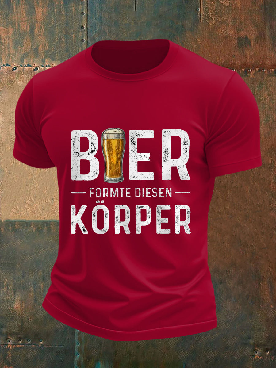 Men's Beer Lovers Casual Tee