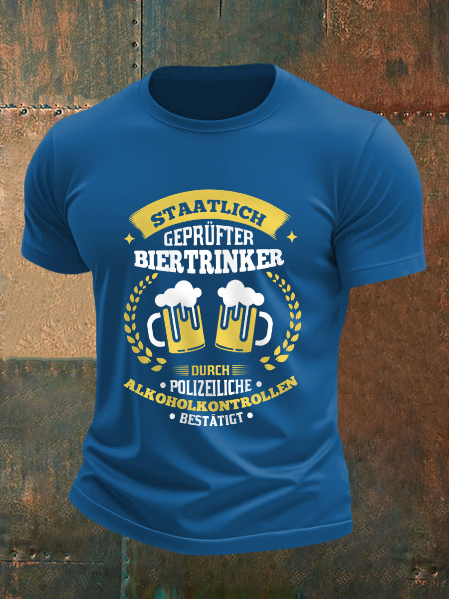 Men's Beer Lovers Casual Tee