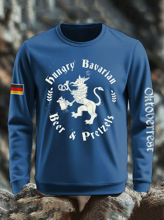 Men's Oktoberfest Print Sweatshirt