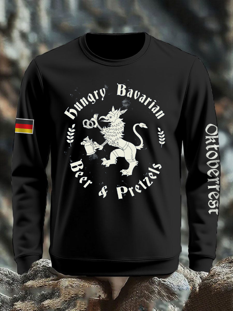 Men's Oktoberfest Print Sweatshirt