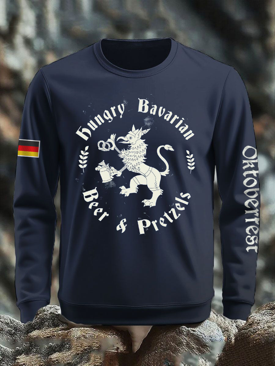 Men's Oktoberfest Print Sweatshirt