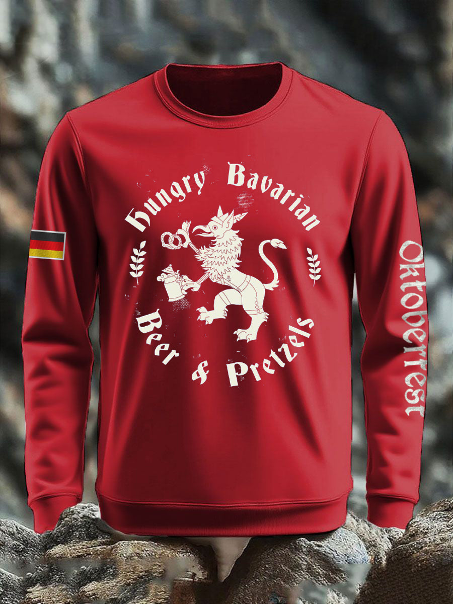 Men's Oktoberfest Print Sweatshirt