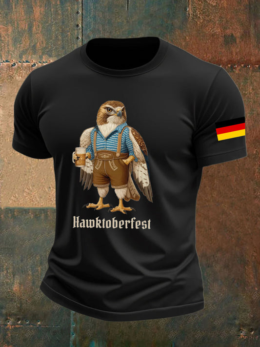 Men's German Oktoberfest In Munich Printed T-shirt