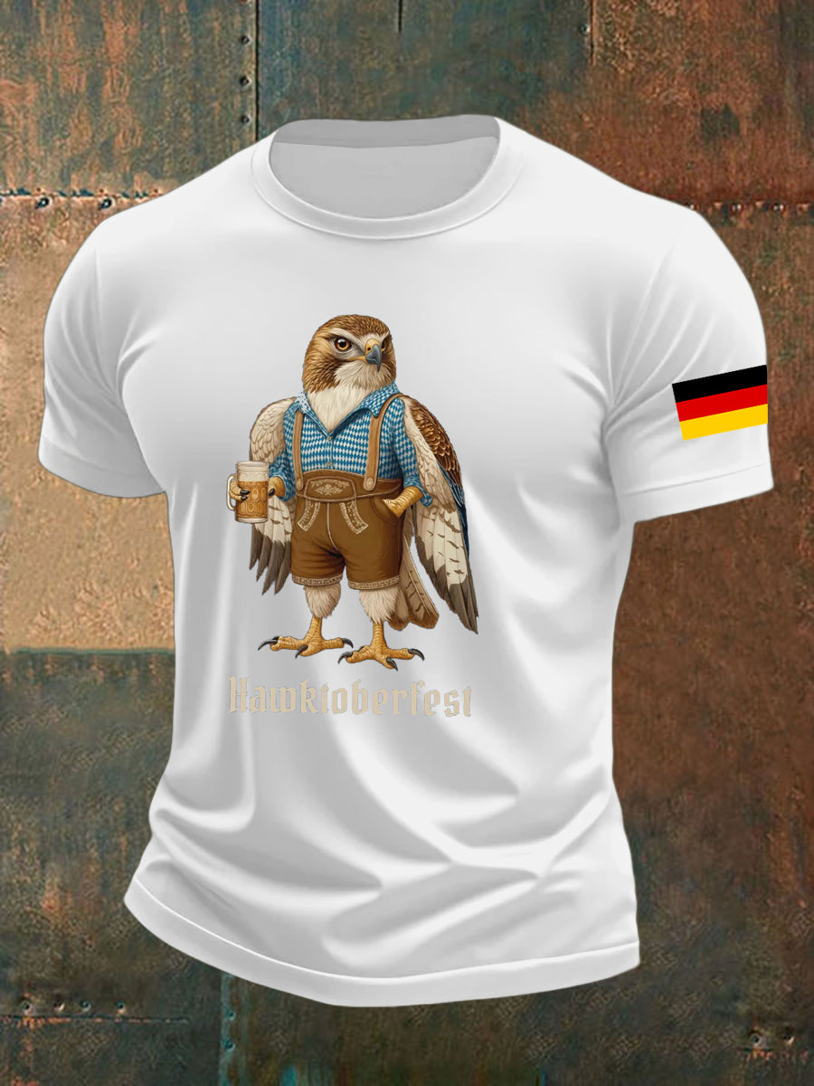 Men's German Oktoberfest In Munich Printed T-shirt