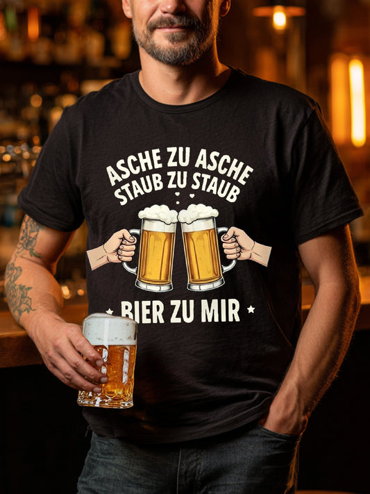 Men's Funny Beer Lovers Casual Tee