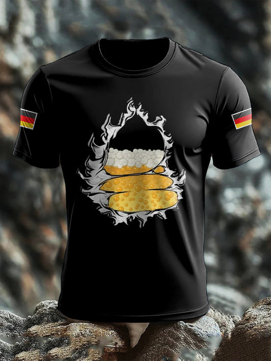 Men's Oktoberfest Print T-Shirt