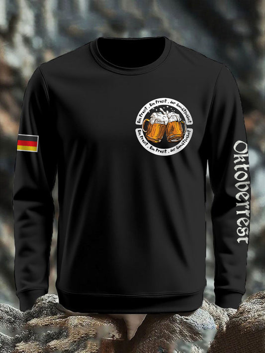 Men's Oktoberfest Print Sweatshirt